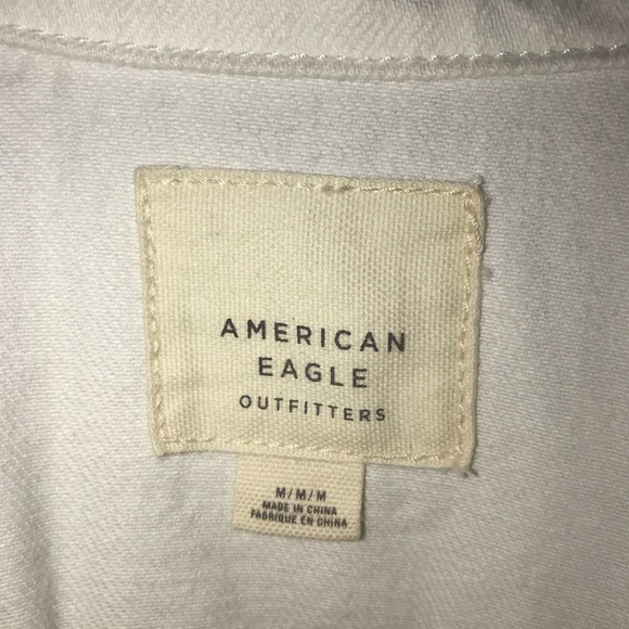 AE White Denim Jacket - Picture 3 of 3